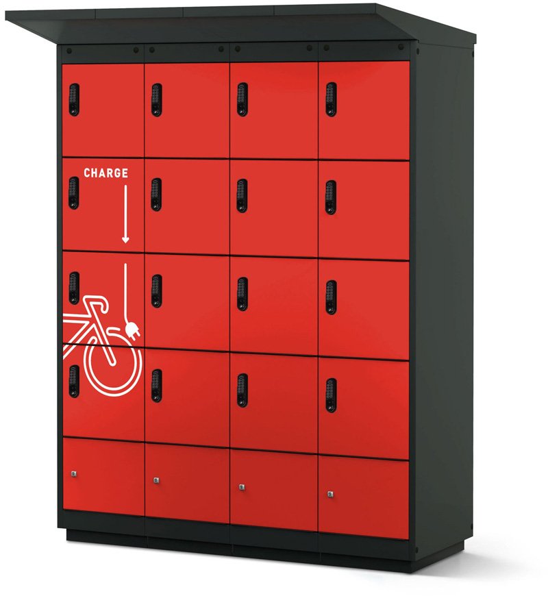 Laddskåp, säker laddning och brandskydd för batterier